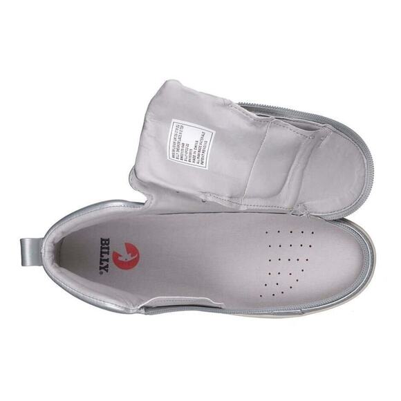 BILLY adaptive silvers sneaker lace mid top size 7 NWT - Picture 11 of 16